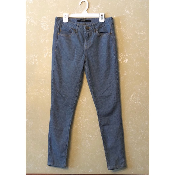 Harper Pinstriped Jeans - Picture 1 of 7